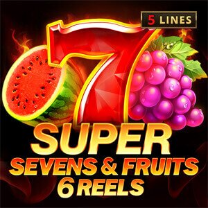 игровой автомат 5 Super Sevens & Fruits: 6 reels